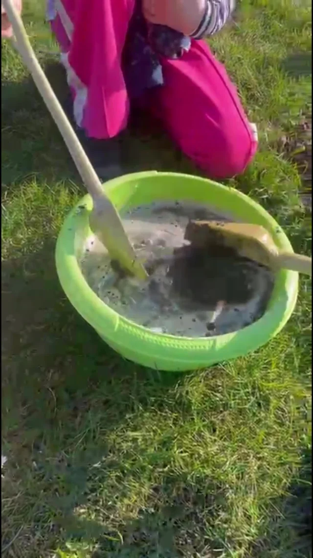 Op de BSO aan de Olympiaweg stond iets bijzonders op het menu: heksensoep 🧙‍♀️🥣

Geen echte soep natuurlijk, maar een fantasierijke mix van water, bladeren, zand, takjes en andere “magische” ingrediënten uit de natuur. Al roerend verzonnen de kinderen de spannendste recepten en verhalen.

Dit soort spel noemen we ook wel fantasiespel of ontdekkend spel. Terwijl ze samen spelen en hun verbeelding gebruiken, ontwikkelen kinderen hun creativiteit, taal en samenwerking ✨