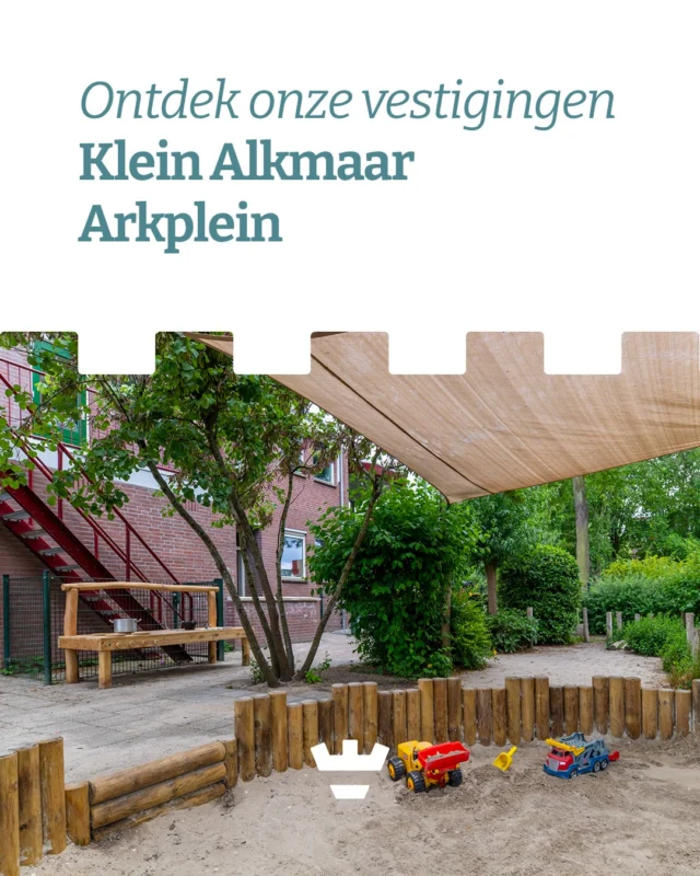Onze vestiging aan het Arkplein ligt op een fijne plek, vlak bij winkelcentrum De Mare en het park De Rekerhout. Hier bieden we dagopvang in kleine horizontale groepen, met veel persoonlijke aandacht en een huiselijke sfeer 🏡

Buitenspelen en ontdekken hoort er natuurlijk ook bij. In onze tuin is volop ruimte om te spelen en in onze moestuintjes kweken we samen met de kinderen onze eigen groenten 🥕🌱

📍 Benieuwd naar deze vestiging? Meld je via onze website aan voor een vrijblijvende rondleiding.
