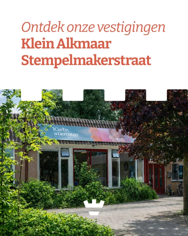 Op zoek naar een kinderopvang waar alles samenkomt? Bij Klein Alkmaar aan de Stempelmakerstraat vind je dagopvang, peuteropvang én buitenschoolse opvang 🙌

Doordat we rechtstreeks verbonden zijn aan twee basisscholen is de aansluiting met het onderwijs heel laagdrempelig en vertrouwd.

De bovenbouw van onze BSO heeft hier een eigen plek op onze vestiging aan de Schoenmakersstraat, inclusief een gloednieuwe opgeknapte buitenruimte 🌿 

Goed om te weten: er is op beide vestigingen momenteel direct opvang mogelijk ✨ Vraag via onze website een rondleiding aan!